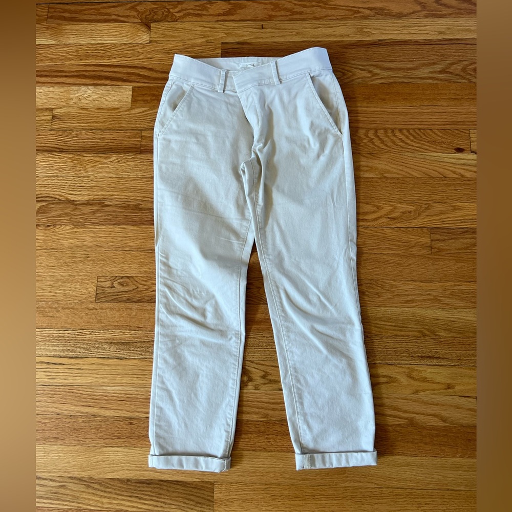 Khaki capris size 6 by Ann Taylor loft